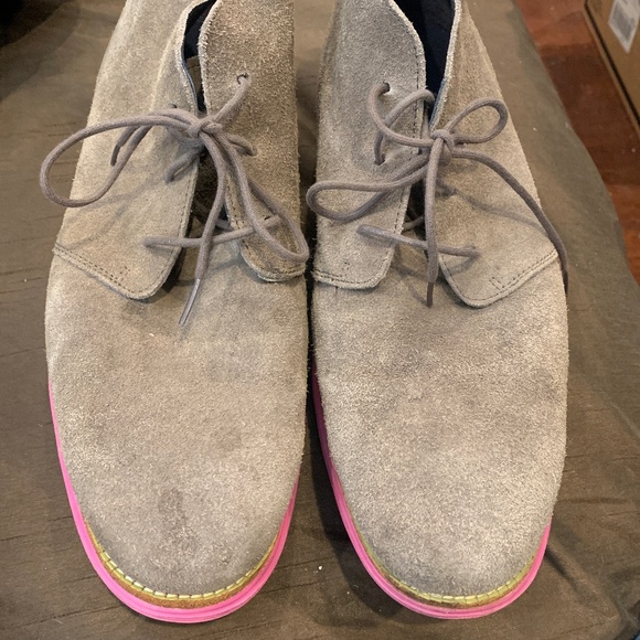 Cole Haan Other - Cole Haan Lunargrand Men's Suede Chukka Shoes